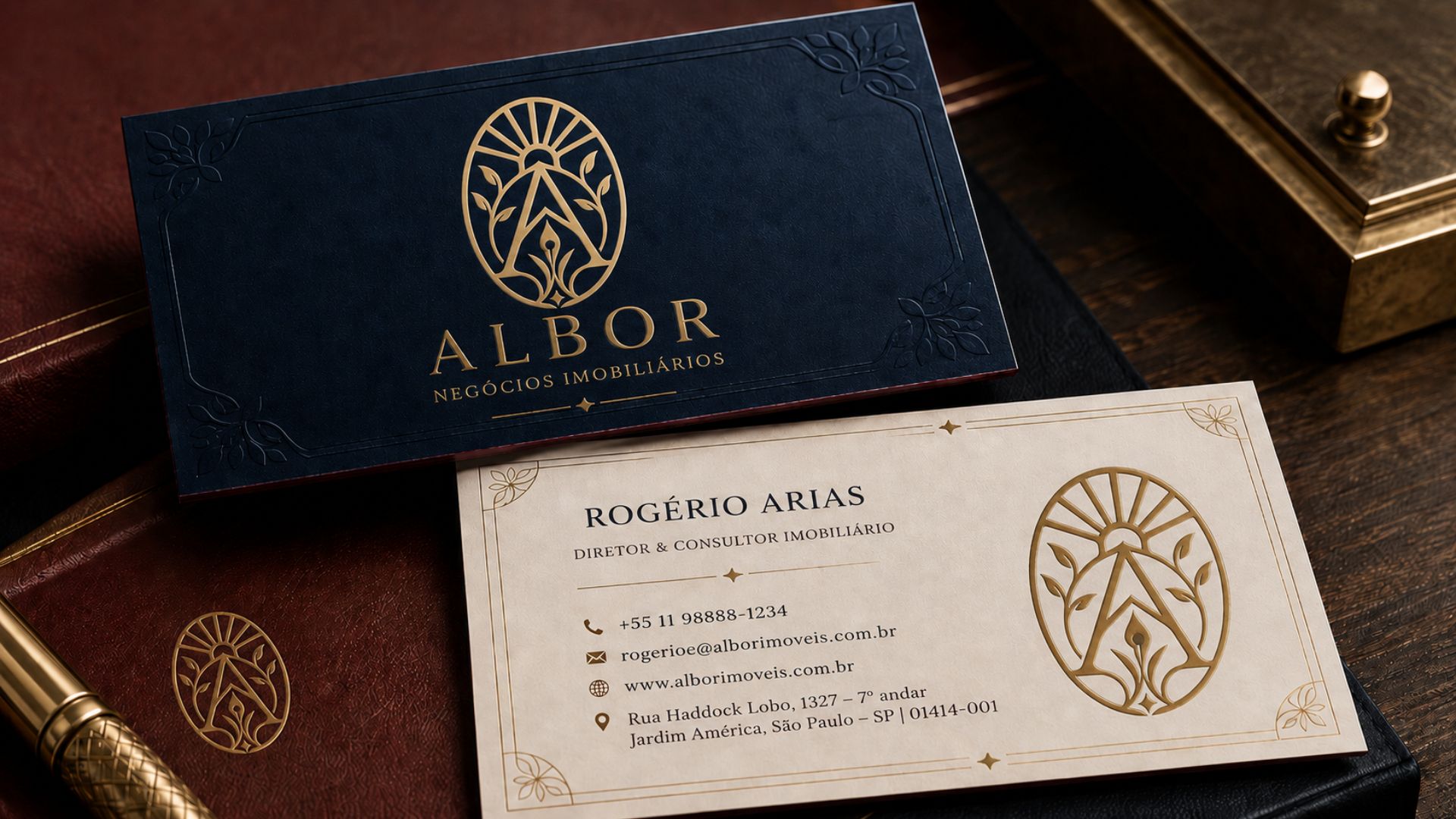 Albor · Albor · Cartões de Visita