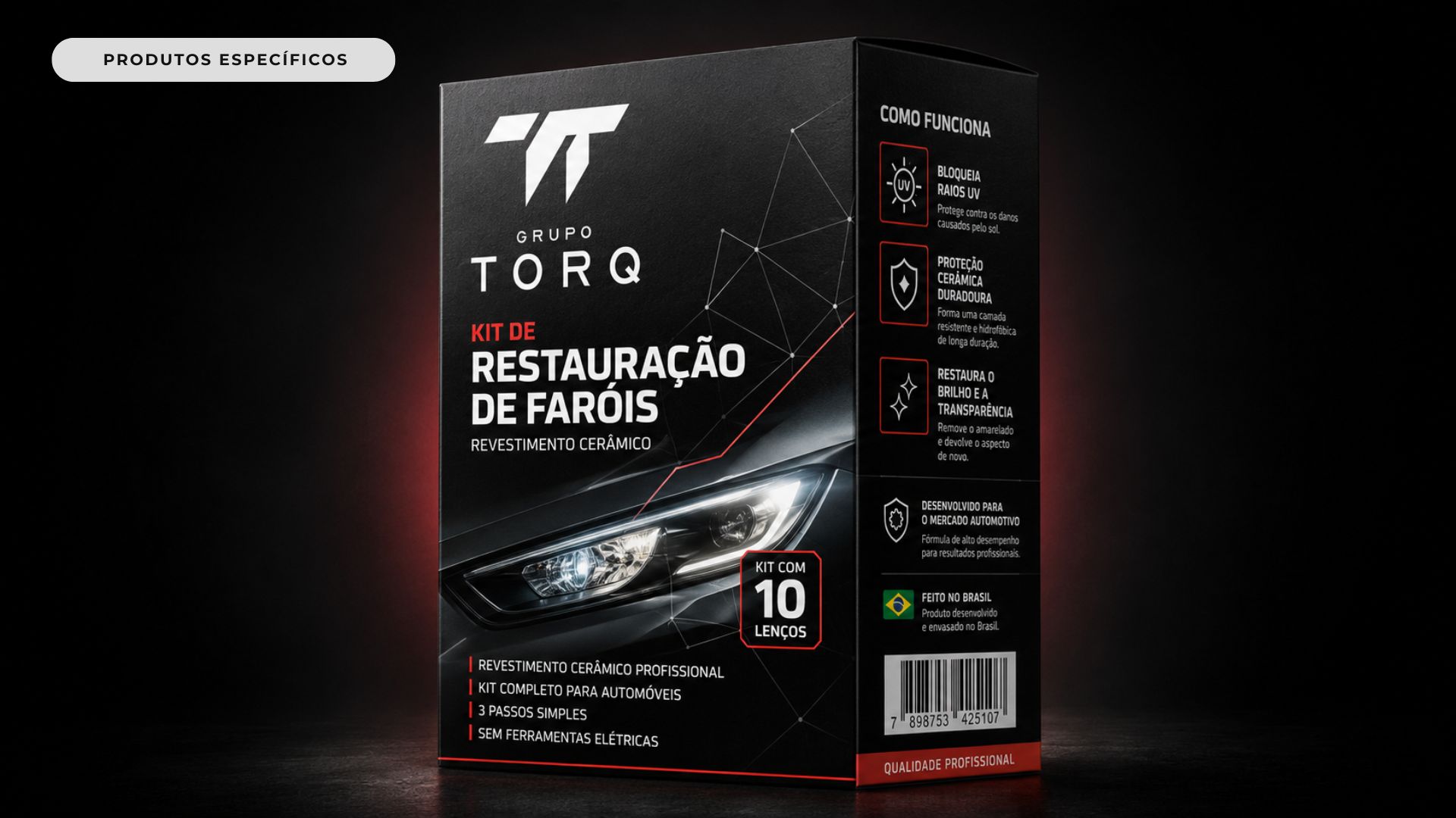 Grupo TORQ · TORQ · Kit de Restauração de Faróis