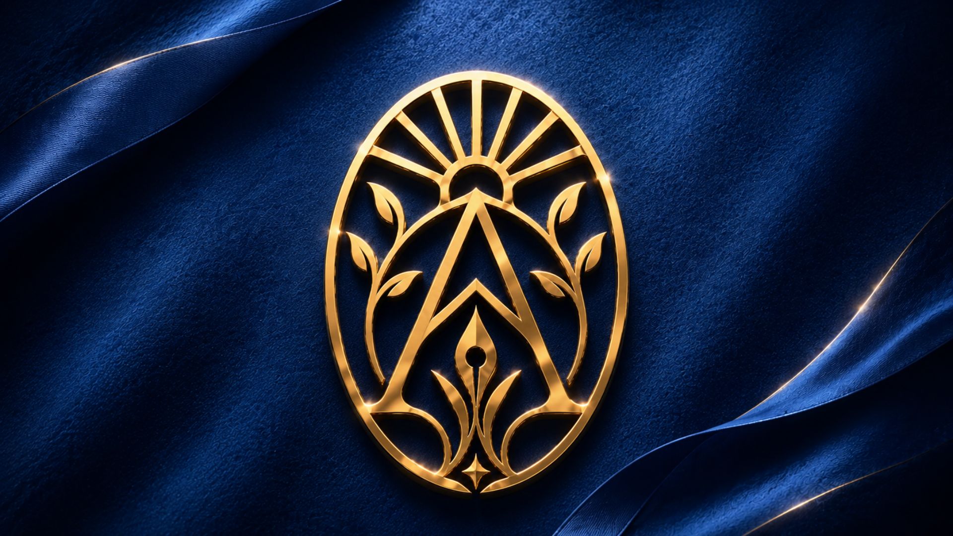 Albor · Albor · Símbolo em Relevo Dourado