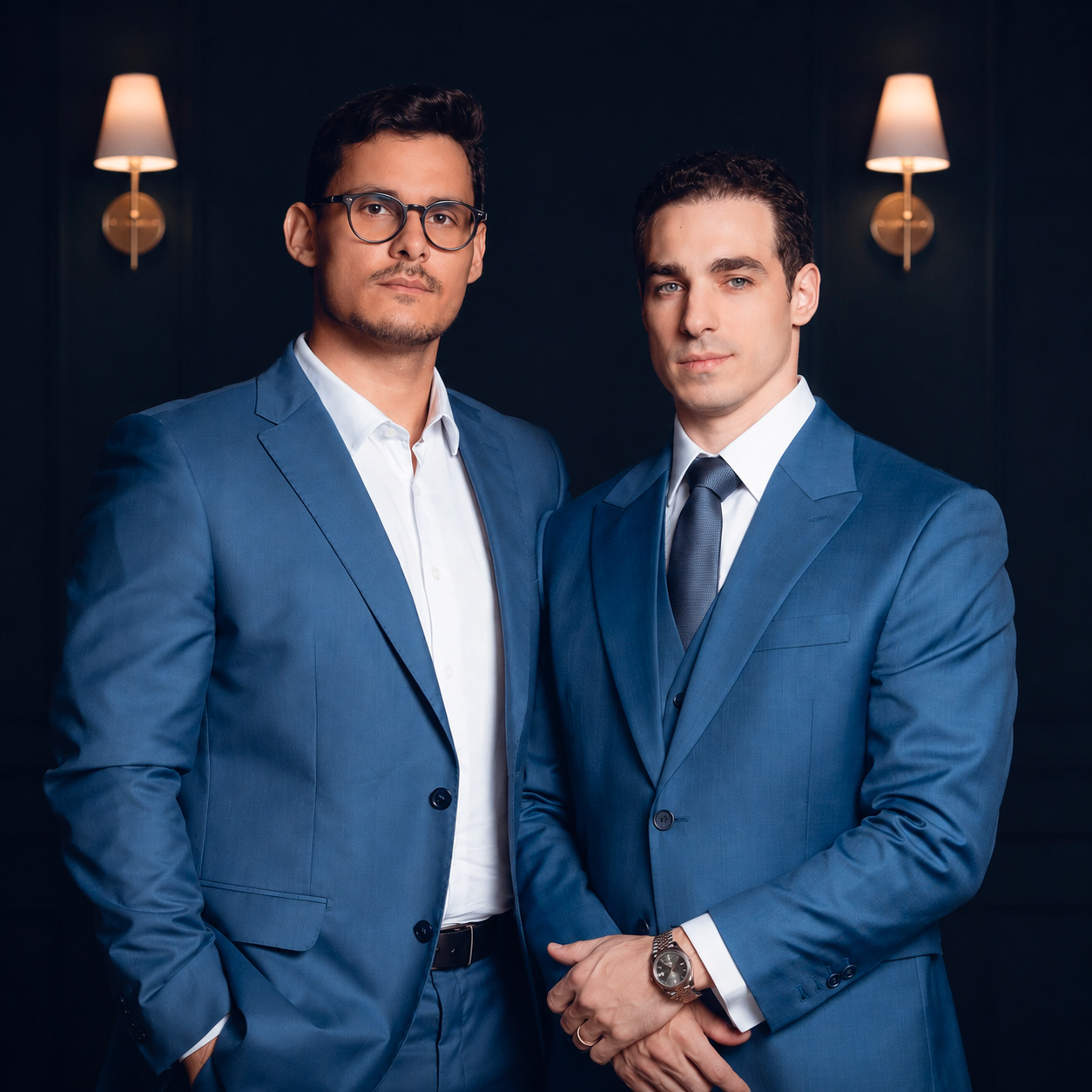 Vitor e Mohamad