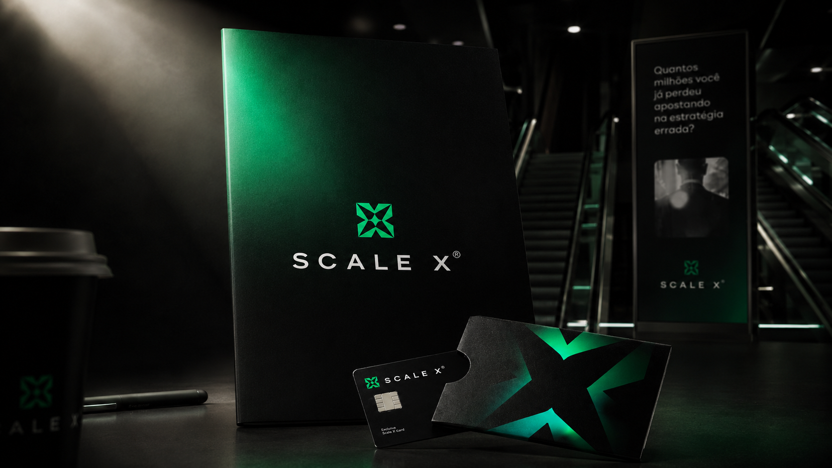 Identidade visual de Scale X