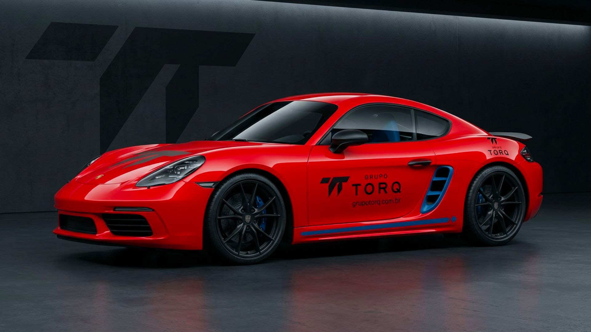 Grupo TORQ · TORQ · Carro de Racing Vermelho