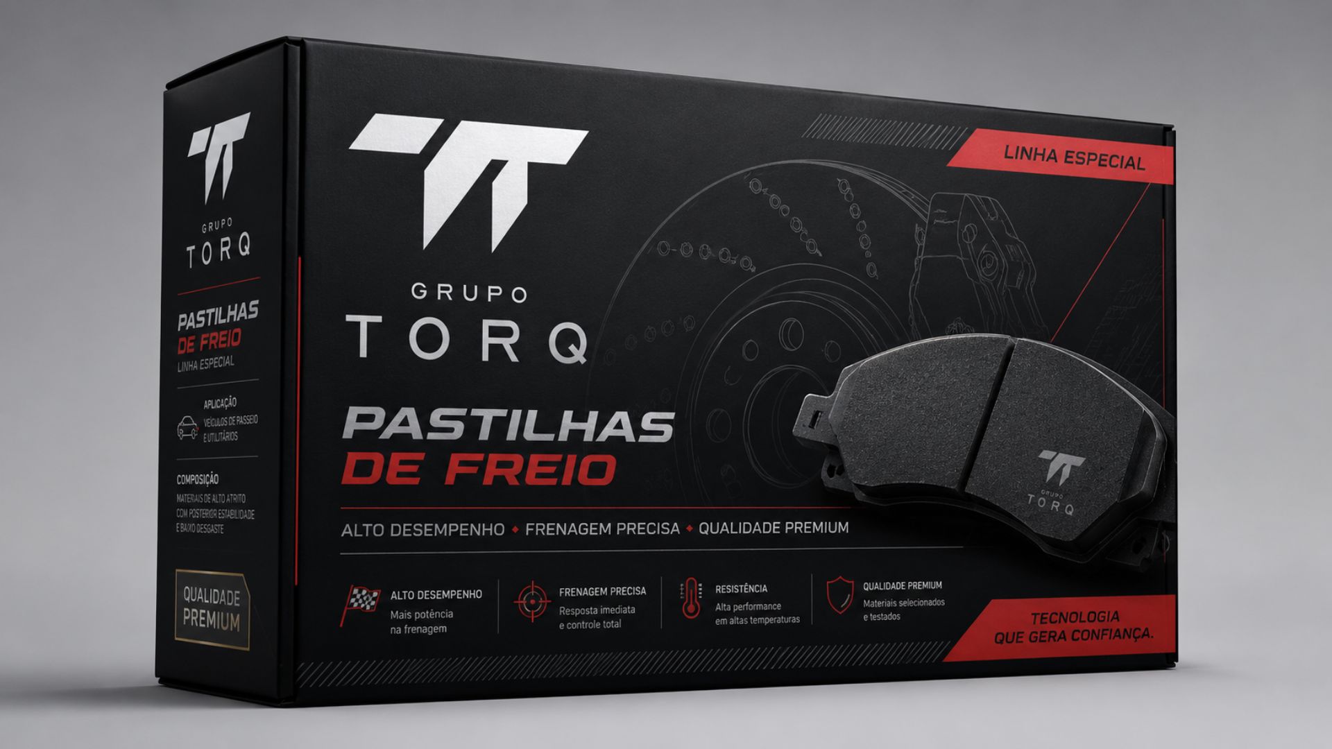 Grupo TORQ · TORQ · Pastilhas de Freio