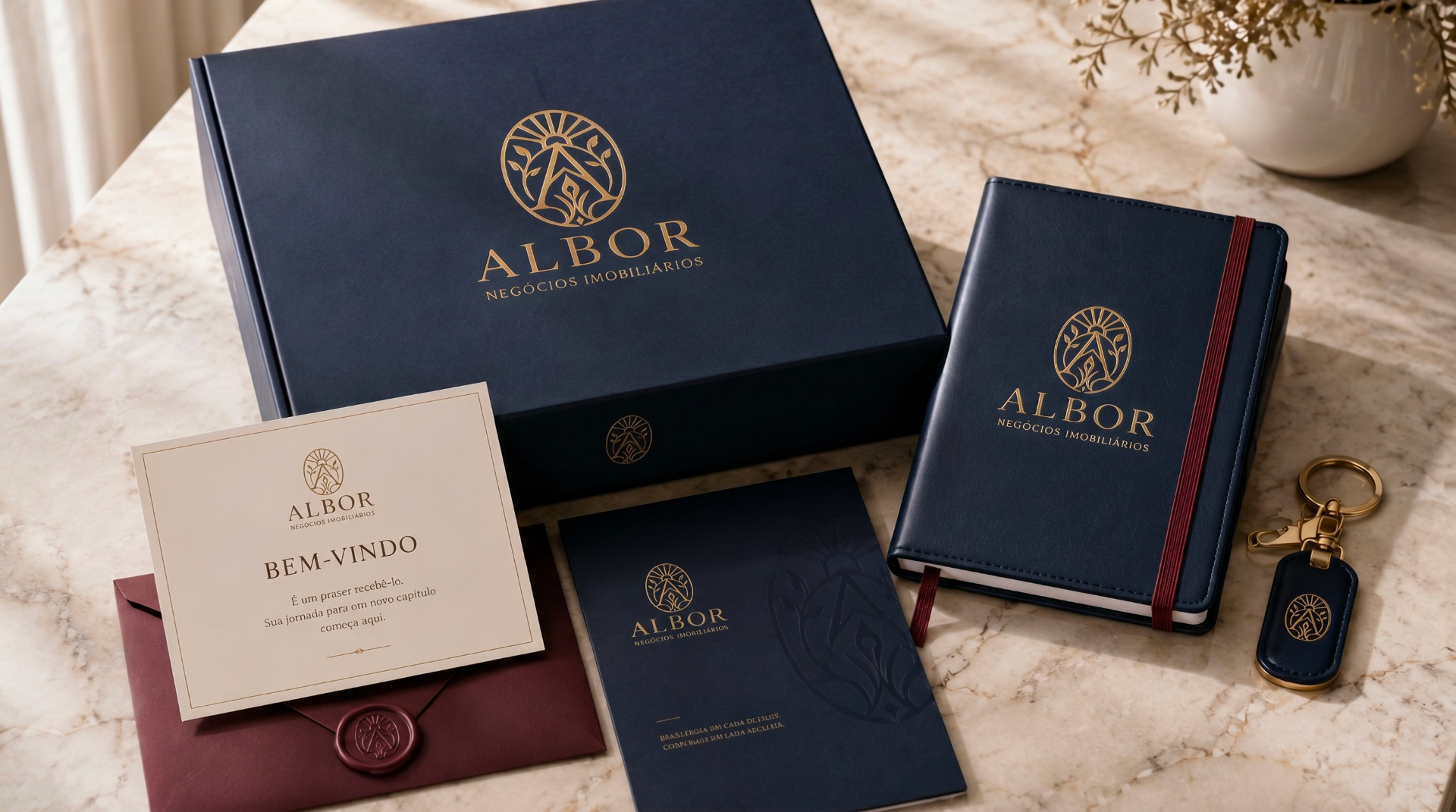 Albor · Albor · Kit de Boas-Vindas